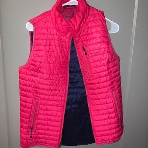 vineyard vines hot pink vest